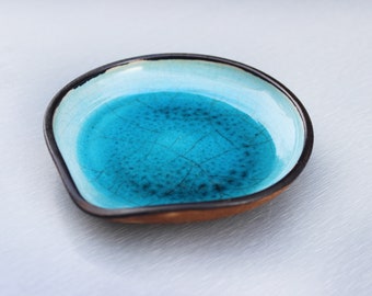 Ocean Gale Spoon Rest Turkish Blue Spoonrest, Ceramic Spoon Holder, Clay Pottery Spoon Dish, Kitchen Cookware Mom Dad Gift, Spoon Rests Set