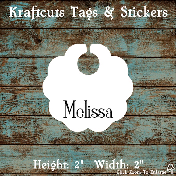 Personalized Wine Glass Charms - Personalized With Individual Names #606 - Quantity: 24 Charms