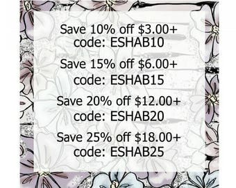 COUPON CODES! Do Not Buy This Listing.