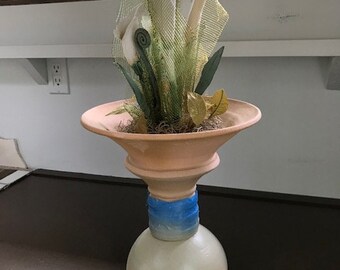 Colorful Calla Lilly Sculpture