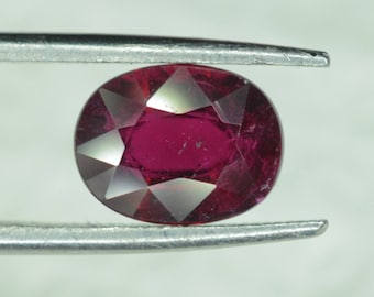 pink rubellite tourmaline from africa 2.35 ct 10x7x5 cm