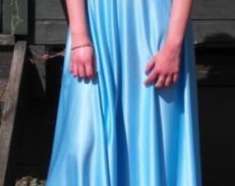 Vintage Blue Maxi Dress