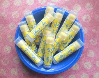 Yellow Cake Vegan Lip Balm