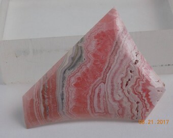 Rhodochrosite Gemstone Cabochon