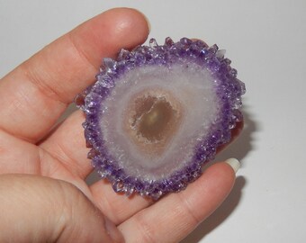 Amethyst stalactite slice - XL
