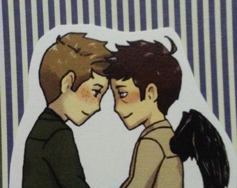 Supernatural - Destiel - sticker - ver.2