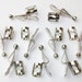 10 Genuine Faultless Pocket Pan/Pencil Clips Original-Made in USA