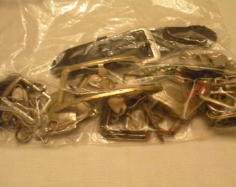 Grab Bag of Vintage Metal Buckles And Assorted Treasures for Your Creative Pleasure