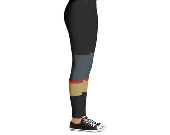 Las Vegas Golden Knights NHL Ice Hockey Women Leggings National Hockey League Buskins for Girl Players and Cheerleaders Team Pants Wear