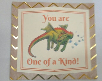 You are one of a kind / Have a Magical day boy or girl birthday card