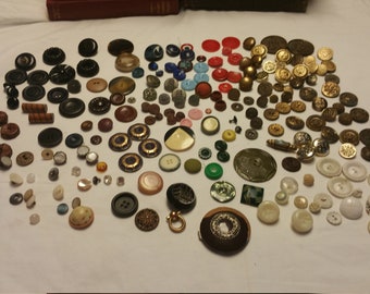 Antique Buttons/ Vintage Buttons
