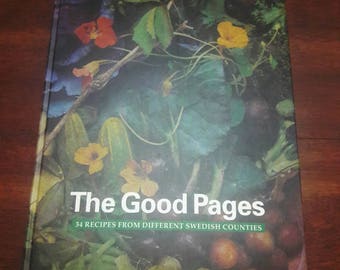 The Good Pages, Swedish Recipes, Vintage Cookbook, Swedish Cookbook