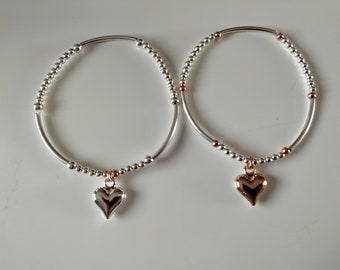 Love Me So Sterling Silver Stacking Set