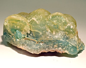 SMITHSONITE Mineral specimen GREEN Blue Mexico 40mm 316 grams MIN4