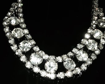 Vintage Rhinestone Necklace