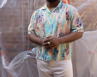 Shirt Vintage unisex patterned - Vintage shirt