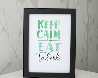 Keep calm and eat • Tabbouleh