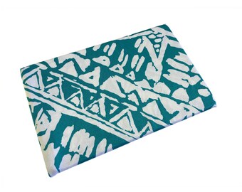 Green Blockprint TightJacket - Tablet Sleeve