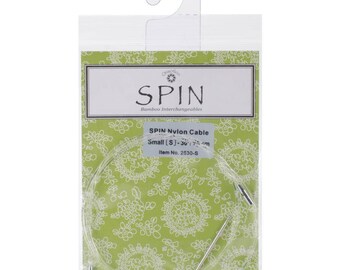 30"/40" Small SPIN cord for ChiaoGoo Twist Interchangable Needles