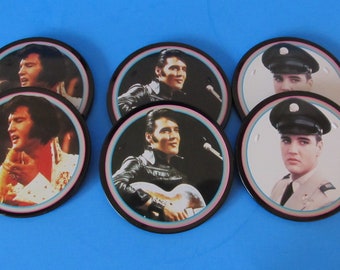 Vintage Elvis Presley Coasters, The Sun Never Sets on a Legend, Graceland