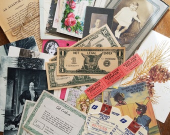 Vintage Ephemera Lot #A