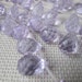 10x14mm Faceted Briolette Lavender Quartz S66