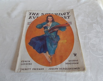 Vintage The Saturday Evening Post Magazine
