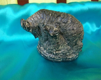 Soapstone Bear - The Wolf Scruptures - A Wolf Original