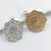 10pcs Oh Charms . Ohm Charms. Ohm Jewelry Nepalese Charms
