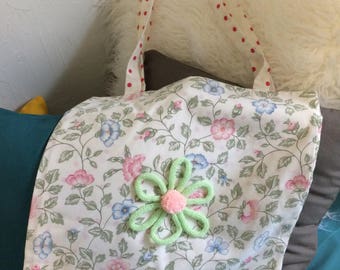 cotton tote bag reversible