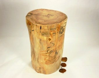 Aspen Tree Cremation Urn, Wood Cremation Urn for Ashes. Memorial, Funeral & Burial Urns. Wooden Urns Handmade in Colorado. 185 lbs.