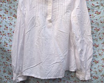 Vintage high neck blouse by Laura Asley
