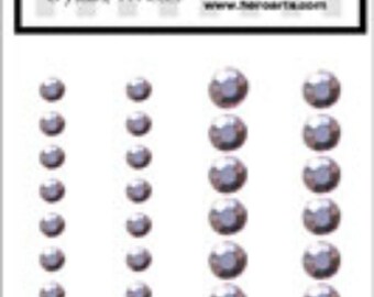 SALE Hero Arts Lavender Gemstones CH199 Embellishments