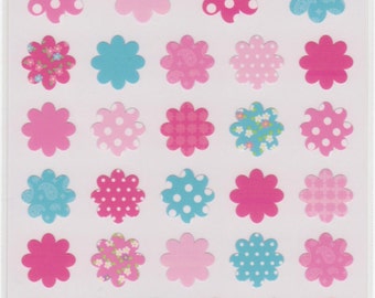 Flower Stickers - Mind Wave Stickers - Reference A1288-90A2085
