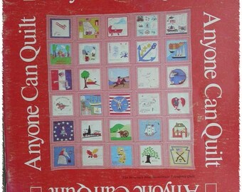 Anyone Can Quilt Pattern Book by Phoebe Edwards