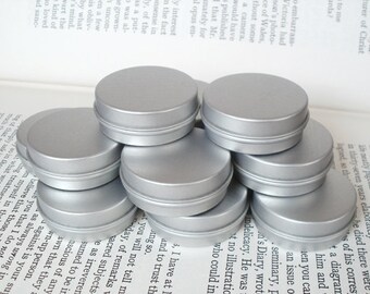 Mini Metal Tins, Blank Round (Set Of 100) Silver Color, 15ml Small Organizer, Small Storage Box