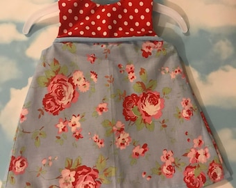 Baby fully reversible dress/pinafore