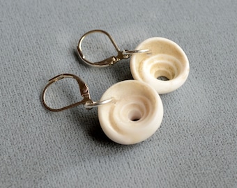 Puka Shell Dangling Earrings