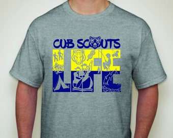 Cub Scout Life T-shirt-Scouts T-shirt-Cub Scout Tees-Scouting Apparel
