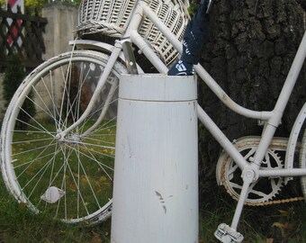 Free shipping Danish design umbrella stand Danish wooden antique butter churn milk stavewood old Umbrella Wood