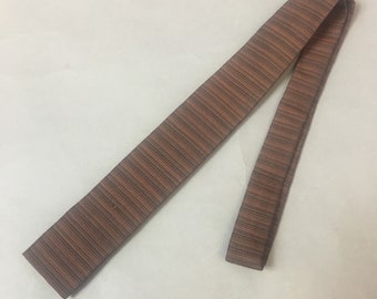 Vintage skinny tie / vintage tie / striped tie / skinny tie