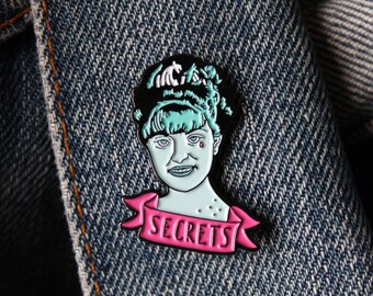 Secrets- Laura Palmer Twin peaks soft enamel pin badge