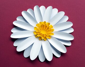paper flowers templates perfect cut svg files paper flower template svg