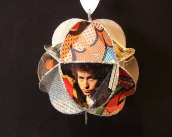 Custom Made Album Cover Ornament Made From Record Jackets - You Choose Artists