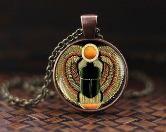 Scarab pendant, Scarab jewelry, ancient egypt jewelry, Egyptian jewelry, Scarab Necklace, Egyptian Scarab, men's necklace