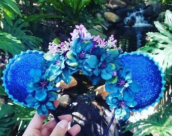 Custom Minnie Avatar Ears Fastpass creations fastpasscreations Pandora Disney World Animal Kingdom
