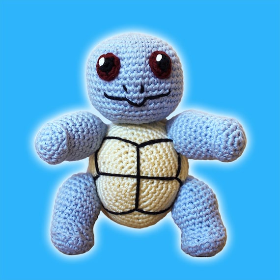 Squirtle - Pokemon. Amigurumi Pattern PDF.