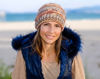 Chunky slouchy beanie hat, womens hats, winter hat, hats for women, womens beanies, crochet beanie hat, womens slouchy hat, womens caps