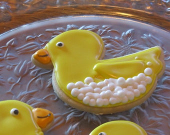 Rubber Ducky Cookies