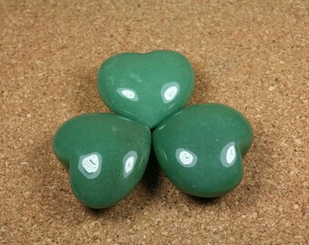 GEMSTONE HEARTS - Green Aventurine, 1 heart